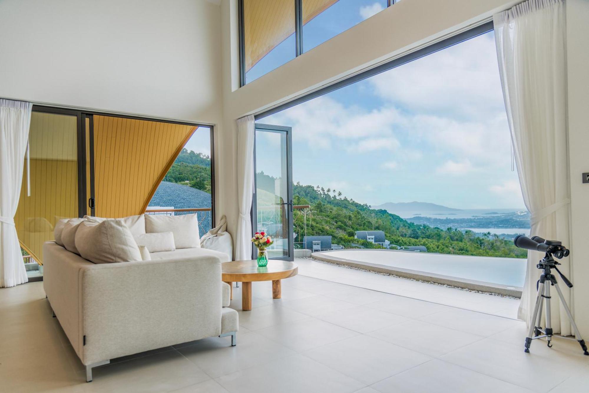 Amphoe Koksamui Samui Sky Cottage - 2Br Villa With Infinity Pool מראה חיצוני תמונה