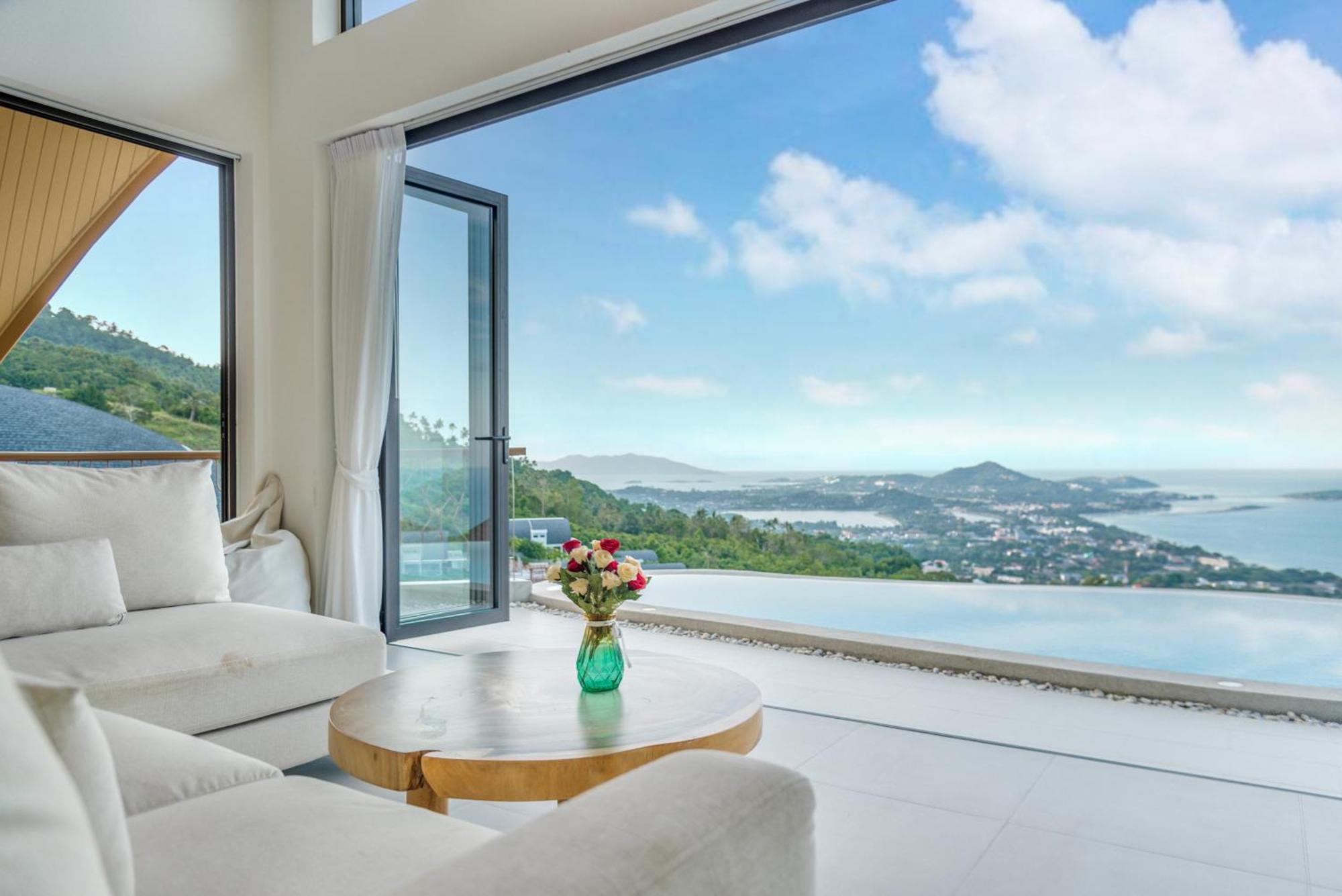 Amphoe Koksamui Samui Sky Cottage - 2Br Villa With Infinity Pool מראה חיצוני תמונה